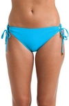 La Blanca Side Tie Hipster Bikini Bottom In Lagoon