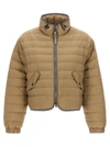 BRUNELLO CUCINELLI MONILE DETAIL DOWN JACKET CASUAL JACKETS, PARKA BEIGE