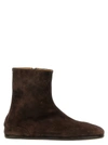 Maison Margiela Tabi Flat Suede Boots