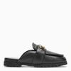 GUCCI GUCCI BLACK SABOT LOAFER WITH HORSEBIT WOMEN