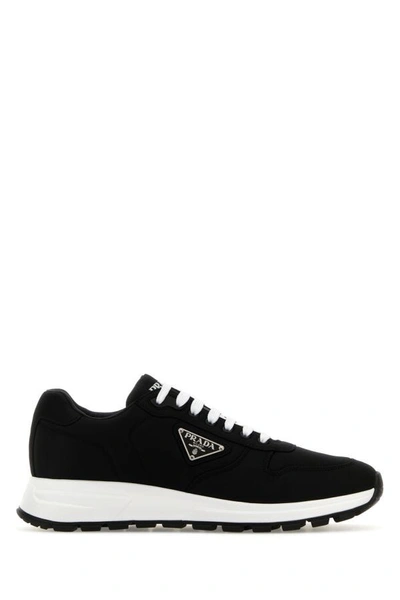 Prada Prax 01 Re-nylon Sneakers In Black