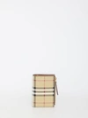 BURBERRY CHECK SMALL BIFOLD WALLET