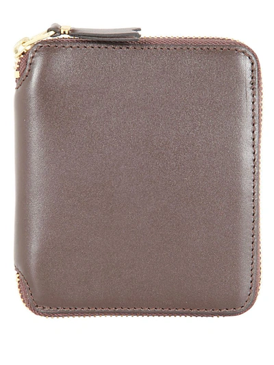 Comme Des Garçons Classic Leather Line Wallet Accessories In Brown