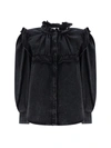 Isabel Marant Étoile Idety Denim Shirt In Faded Black