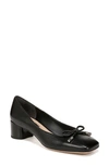 Franco Sarto Natalia Block Heel Pump In Black
