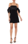Likely Capri Cold Shoulder Minidress In Black