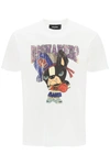DSQUARED2 DSQUARED2 COOL FIT T-SHIRT WITH GRAPHIC PRINT