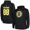 Profile Men's  David Pastrnak Black Boston Bruins Big And Tall Name And Number Pullover Hoodie In Black