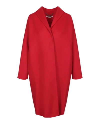 Stella Mccartney Double-faced Wool Coat In Multi