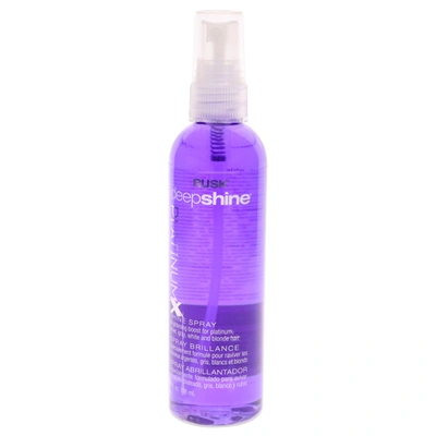 Rusk Deepshine Platinumx Shine Spray By  For Unisex - 4 oz Spray