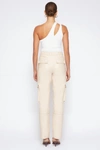 Simkhai Jenni Ribbed One Shoulder Top In White In White