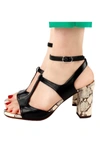 Chie Mihara Bashira In Black And Snake In Multi