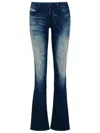 793 Diesel 'giannix' Blue Denim Jeans In Blue