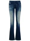793 Diesel 'giannix' Blue Denim Jeans In Blue