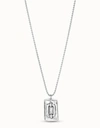 UNODE50 SOLDIER NECKLACE IN SILVER