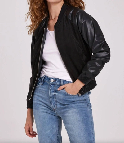 Another Love Colby Bomber Jacket In Black