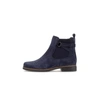 Gabor Women's Nolene Ankle Boot In Navy Suede In Blue