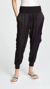 Cinq À Sept Giles High-waist Jogger Pants In Black