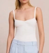 A.L.C MILO TOP IN WHITE