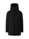 CANADA GOOSE MEN'S LAWRENCE DOWN PUFFER HOODED JACKET