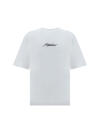 Moschino Man T-shirt White Size 42 Cotton In A1001