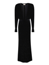 ALEXANDRE VAUTHIER RHINESTONE BLACK DRESS