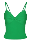 ALICE AND OLIVIA RHONA GREEN TOP