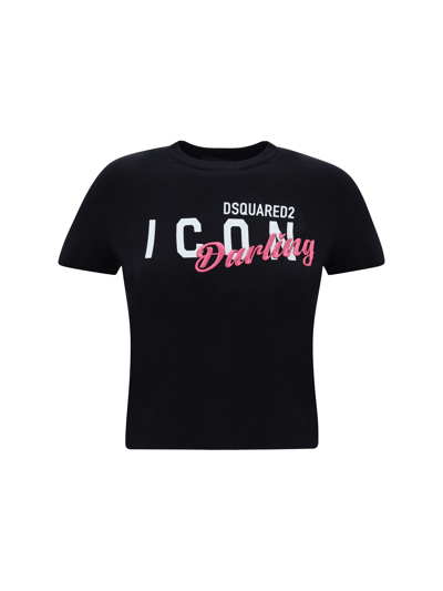 Dsquared2 T-shirts In Black