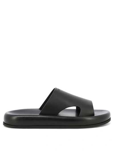 Ferragamo "dolce" Mules In Black