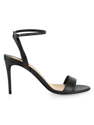 Christian Louboutin Women's Loubigirl 85mm Leather Sandals In Black