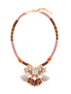 RADÀ BEAD AND TASSLE NECKLACE,C301912202222