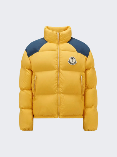 Moncler Nevis Short Down Jacket Yellow