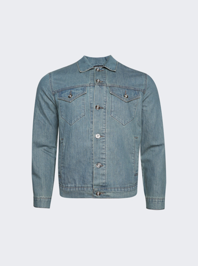 Seventh Heaven Denim Cross Jacket In Blue