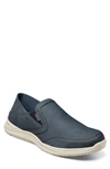 Nunn Bush Conway Ez Slip-on Sneaker In Navy Multi