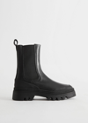 OTHER STORIES HEAVY SOLE LEATHER CHELSEA BOOTS