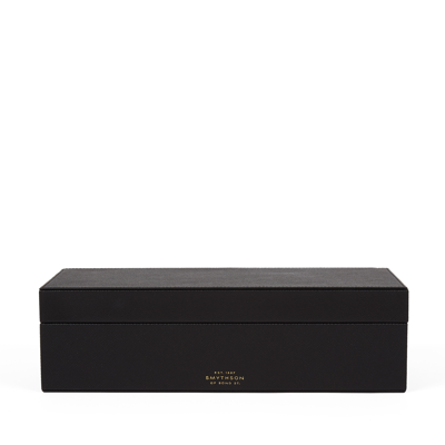 Smythson Large Home Box In Black