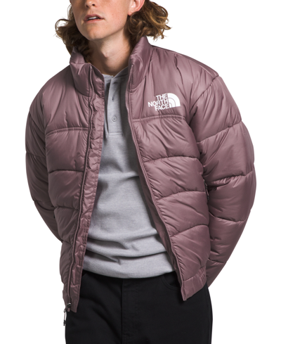 The North Face Men's Tnf 2000 Quilted Zip Front Jacket In Fawn Grey
