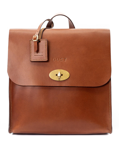 The Dust Company Mod 232 Backpack In Cuoio Brown