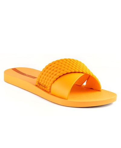 Ipanema Women's Street Ii Water-resistant Slide Sandals In Orange,orange