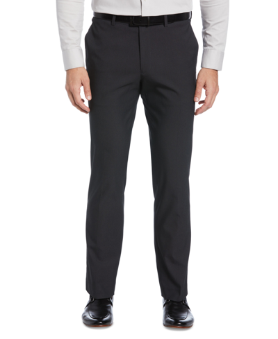 Perry Ellis Men's Slim Fit Stretch Washable Suit Pants In Charcoal