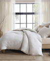 Dkny Pure Ribbed Jersey 3-pc. Comforter Set, Full/queen In Heathered Gray