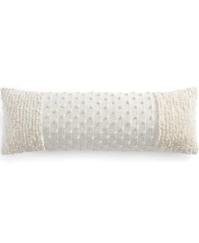 Dkny Pure Emma Decorative Pillow, 12" X 36" In Ivory