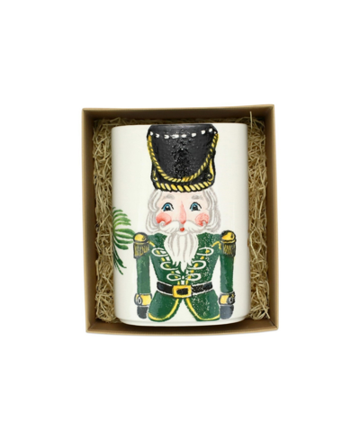 Vietri Nutcrackers Utensil Holder In Green