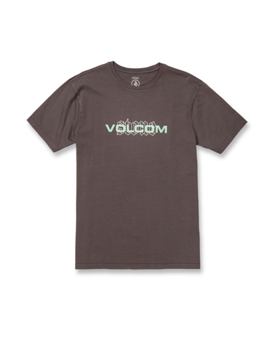 Volcom Men's Cover Up Short Sleeve T-shirt In Storm Cloud