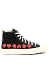 COMME DES GARÇONS PLAY COMME DES GARÇONS PLAY "SMALL HEARTS" SNEAKERS