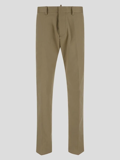 Dsquared2 Trousers In Brown
