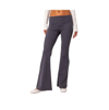 Edikted Naomi Flare Leggings In Dark-gray
