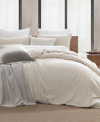 Dkny Pure Washed Linen 3-piece Duvet Cover Set, Full/queen In Linen