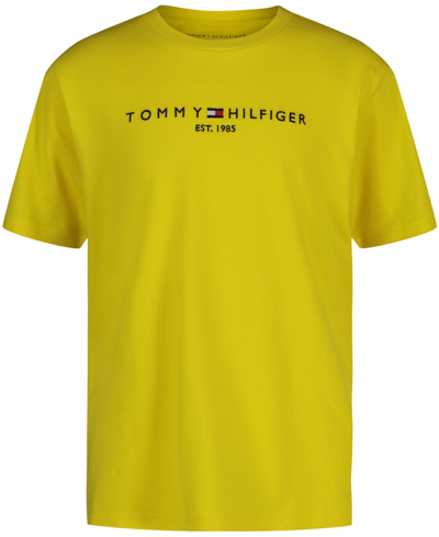 Tommy Hilfiger Kids' Big Boys Tomas Graphic T-shirt In Valley Yellow