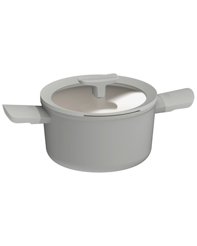 BERGHOFF BERGHOFF LEO 8IN BEIGE RECYCLED CERAMIC NON-STICK SAUCEPAN